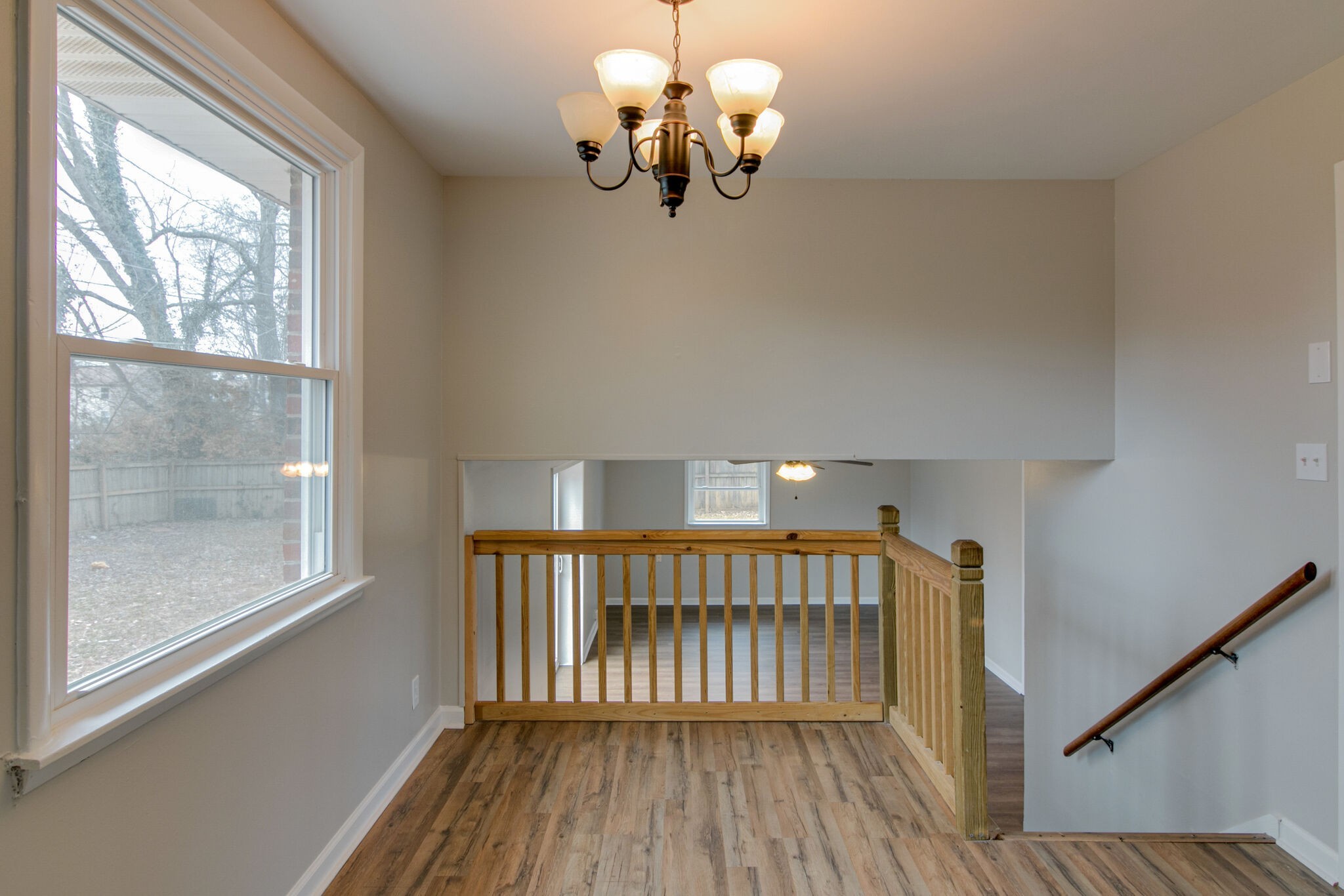 310 Burch Road Clarksville, TN 37042 - Photo 12 of 30 a view of a balcony with wooden floor