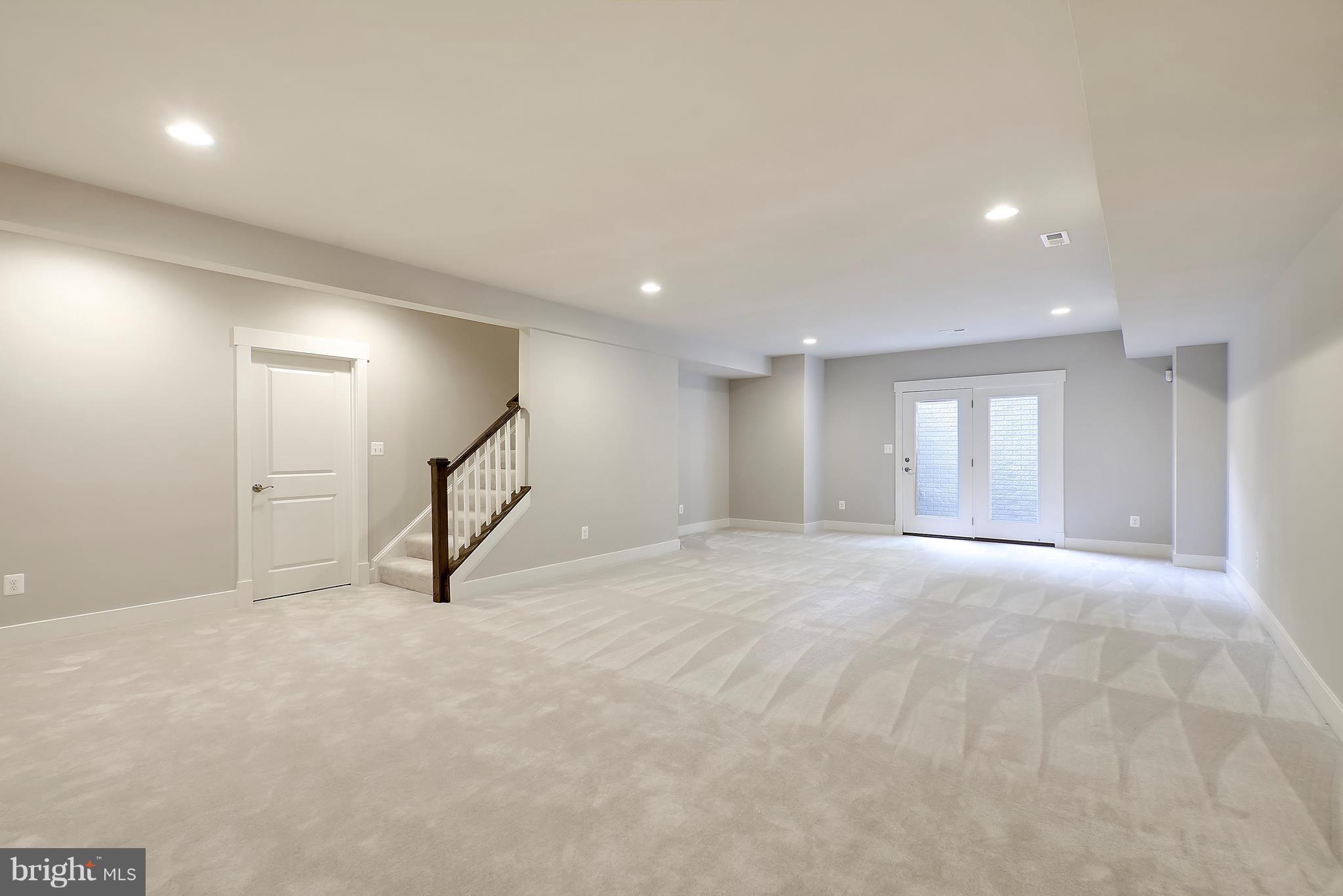1238 Shenandoah Road Alexandria, VA 22308 - Photo 27 of 30 Basement Recreation Room with walk-out