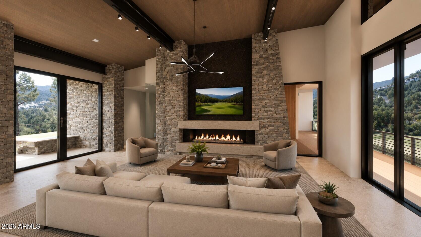 112 South Rim Club Drive Payson, AZ 85541 - Photo 2 of 8 Ponderosa - Great Room