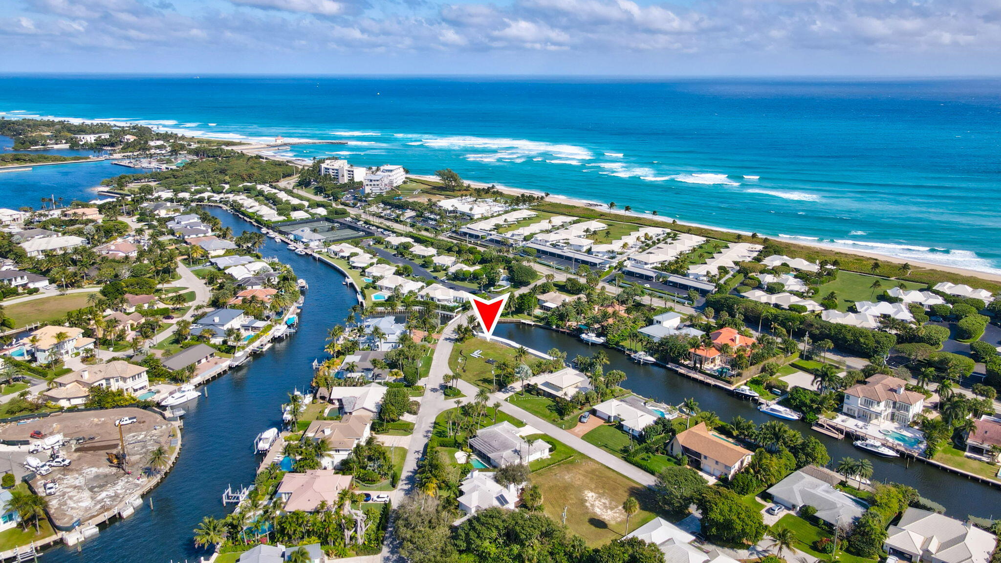 25 Sabal Island Drive Ocean Ridge, FL 33435 - Photo 8 of 16 a view of city and ocean