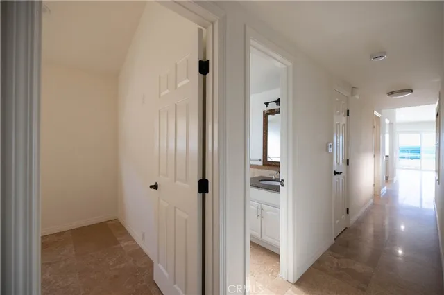 a view of empty room