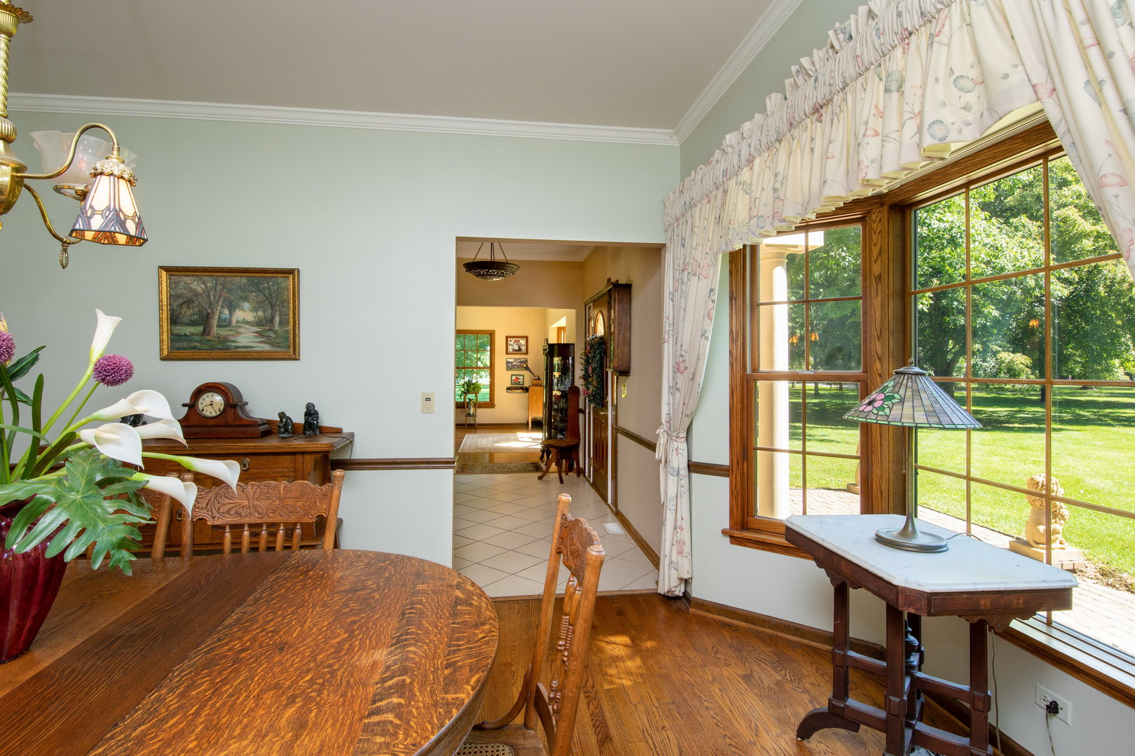 1 Cross Timber Road Barrington, IL 60010 - Photo 20 of 53 a view of a workspace with furniture and a window