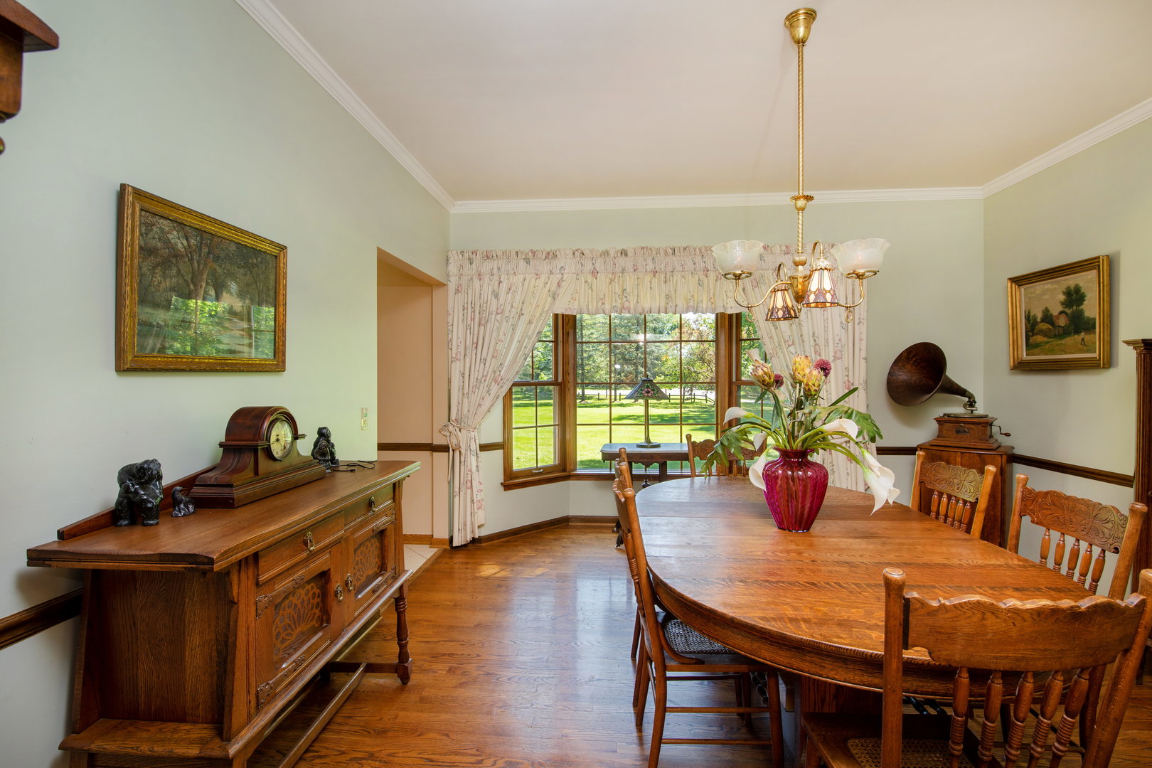 1 Cross Timber Road Barrington, IL 60010 - Photo 22 of 53 a view of a dining room with furniture window and wooden floor