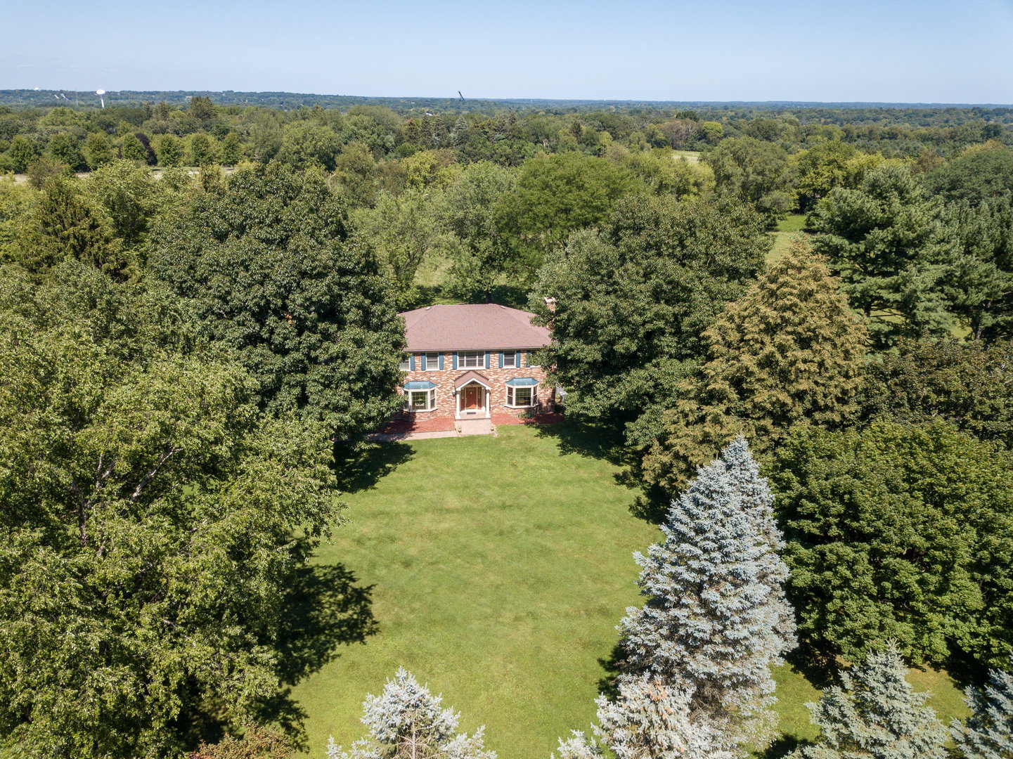 1 Cross Timber Road Barrington, IL 60010 - Photo 47 of 53 an aerial view of a house with a yard