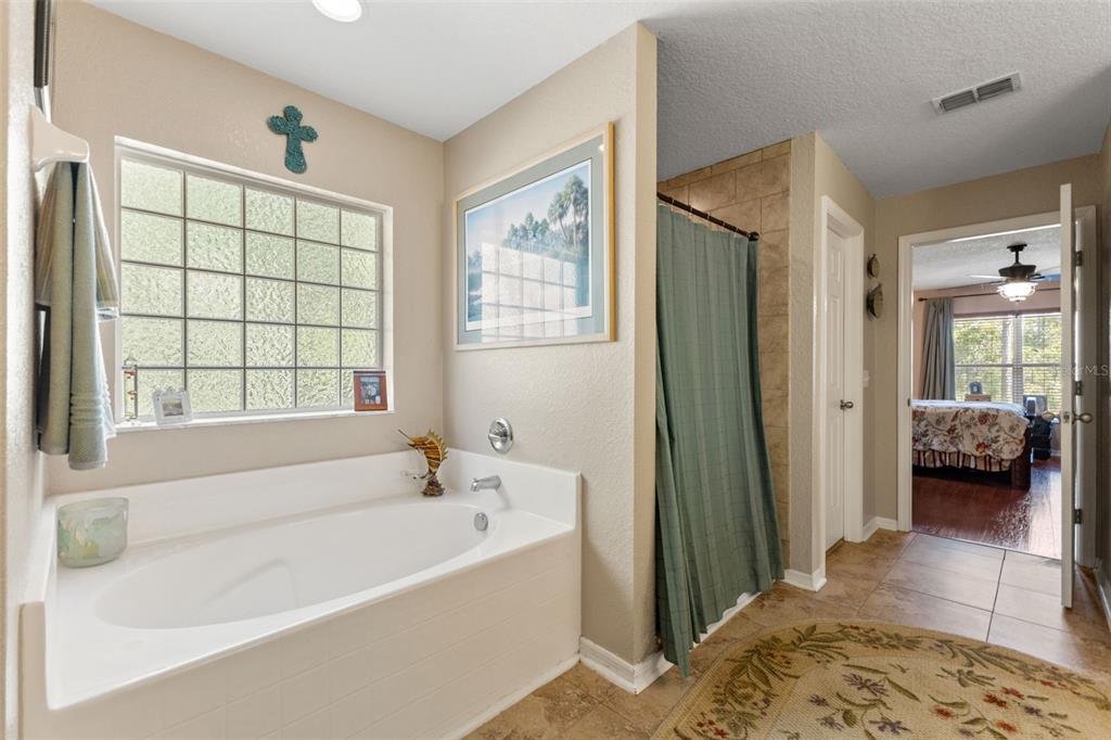 5 Boxleaf Court Homosassa, FL 34446 - Photo 30 of 58 a en suite spacious bathroom with a tub shower and window