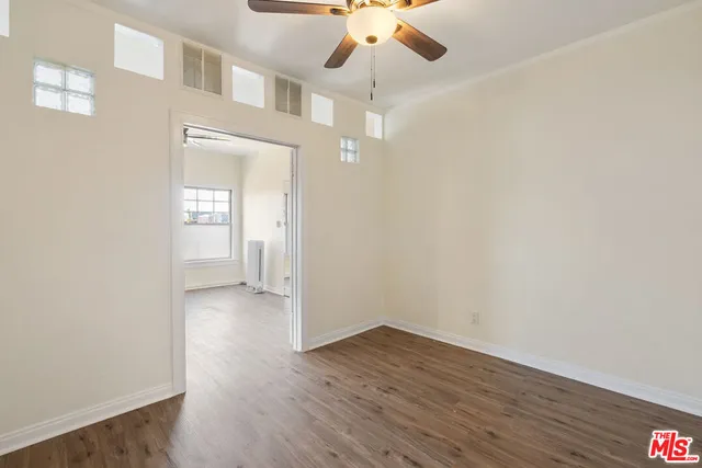 wooden floor in an empty room