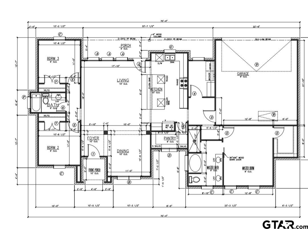 2903 Queens Way West Marshall, TX 75672 - Photo 17 of 17 a picture of a bathroom with a shower
