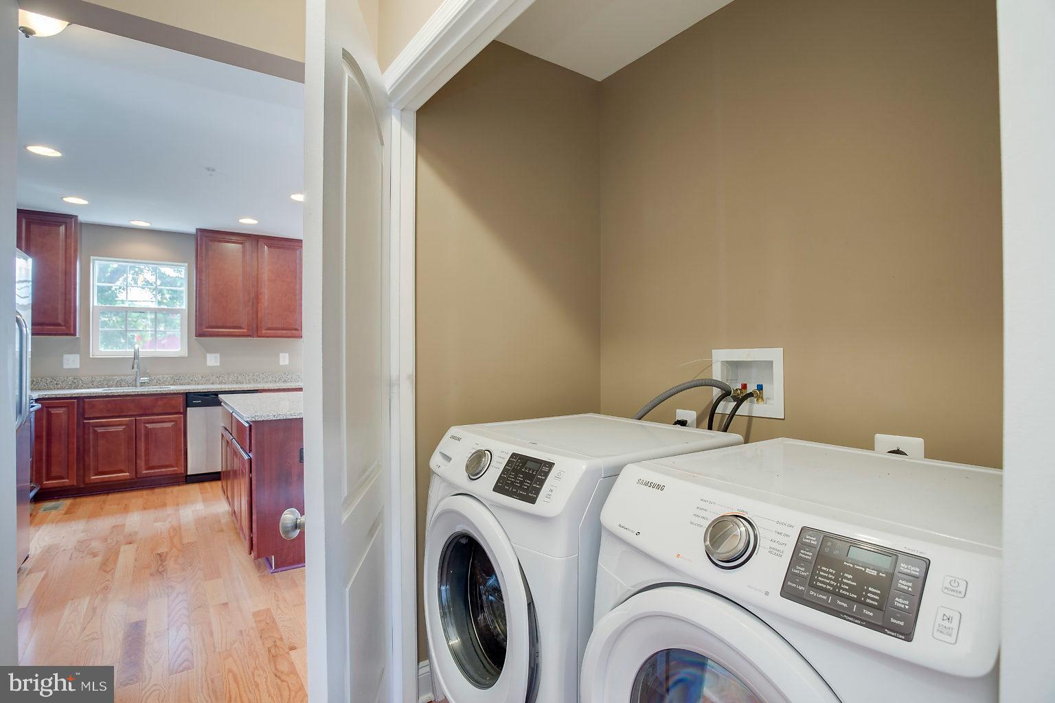 2815 Virginia Avenue Halethorpe, MD 21227 - Photo 31 of 44 Laundry off kitchen in foyer hallway