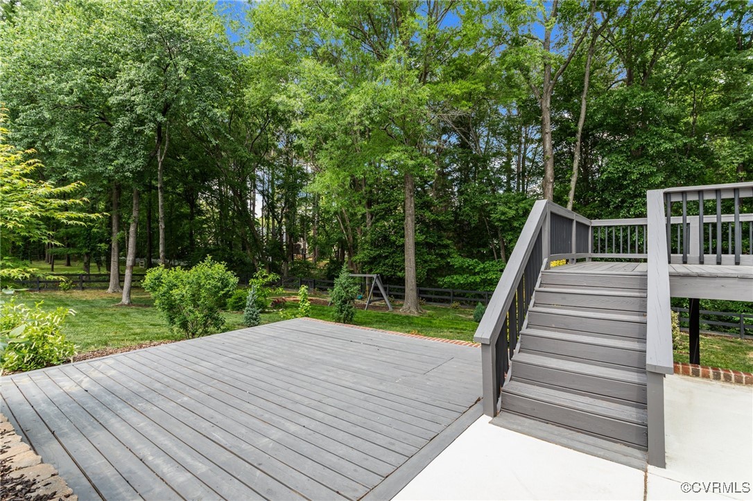 16412 Inchcape Road Moseley, VA 23120 - Photo 32 of 50 Patio and lower deck added 2023