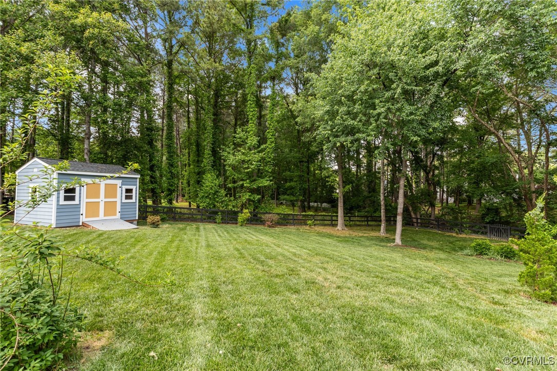 16412 Inchcape Road Moseley, VA 23120 - Photo 34 of 50 View of vast fenced yard