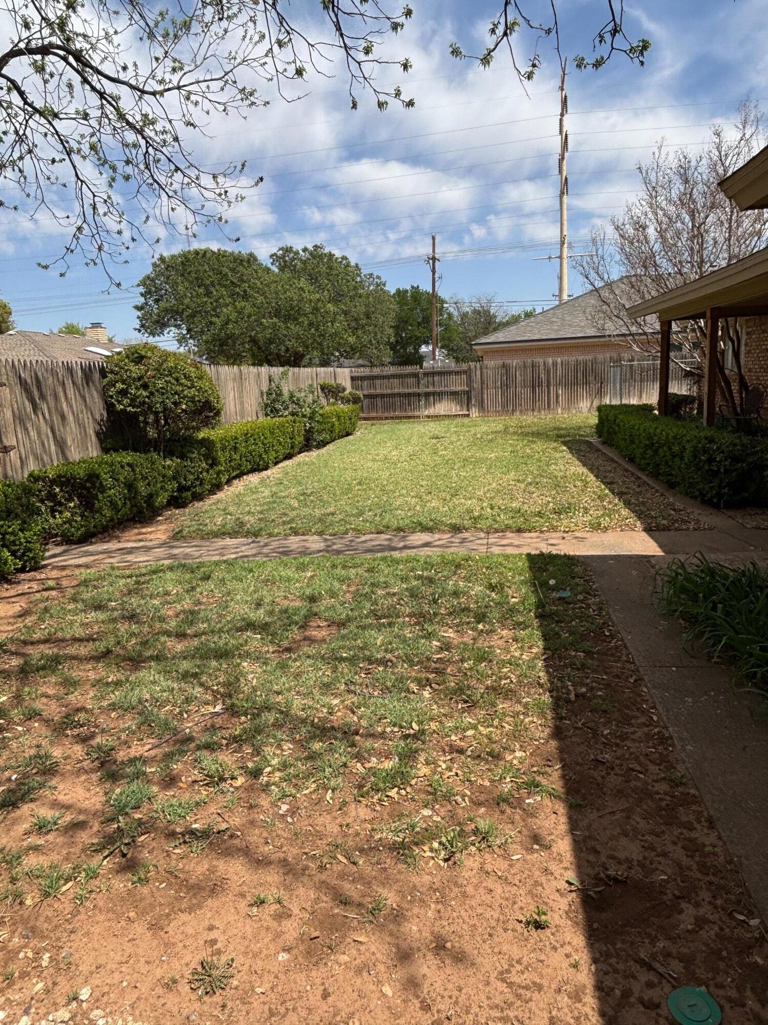3004 80th Street Lubbock, TX 79423 - Photo 27 of 29 back yard -1
