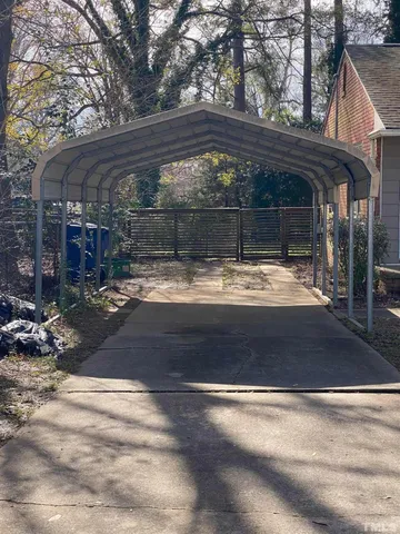 a view of street with small shops