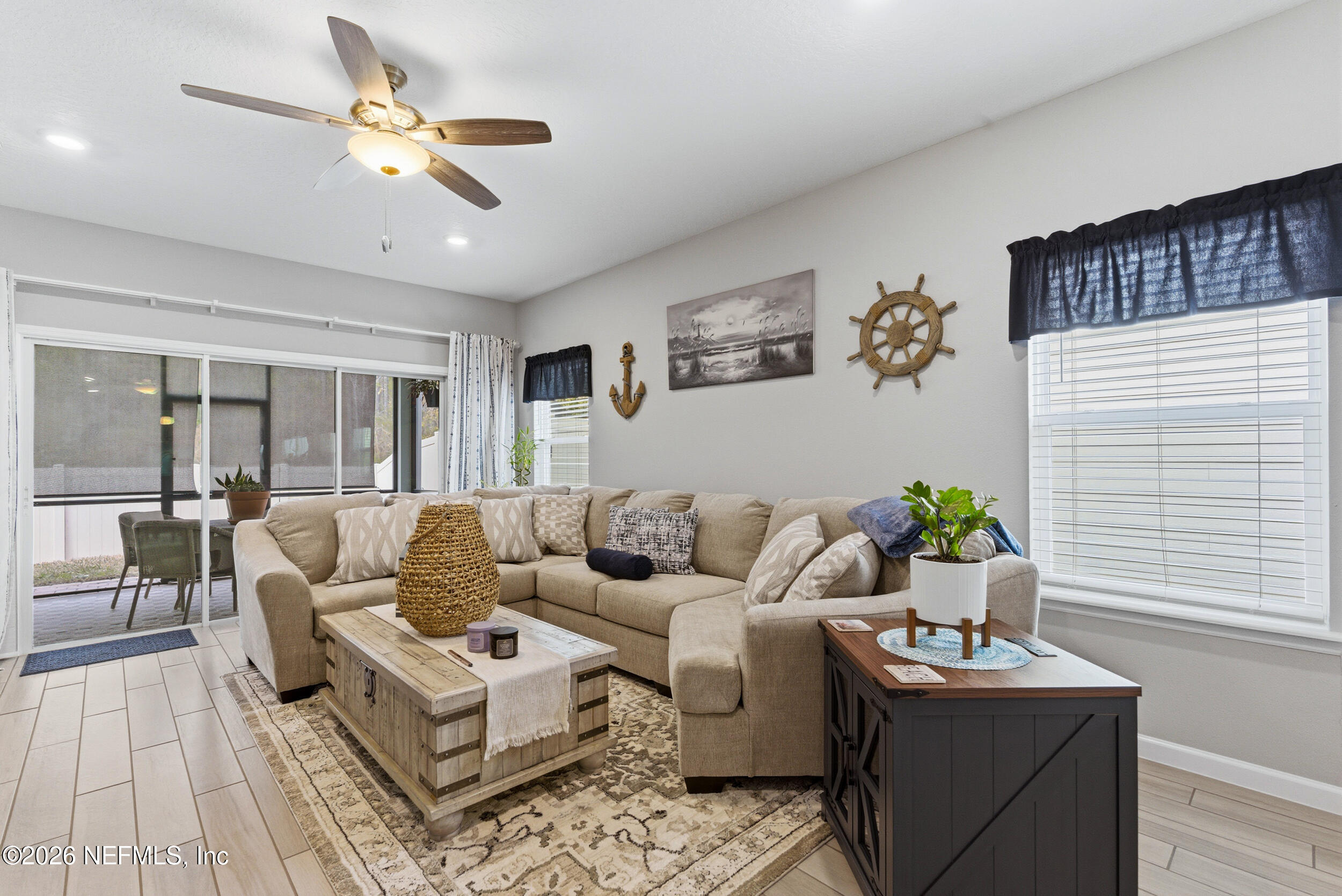6507 Longleaf Branch Drive Jacksonville, FL 32222 - Photo 13 of 34 a living room with furniture and wooden floor