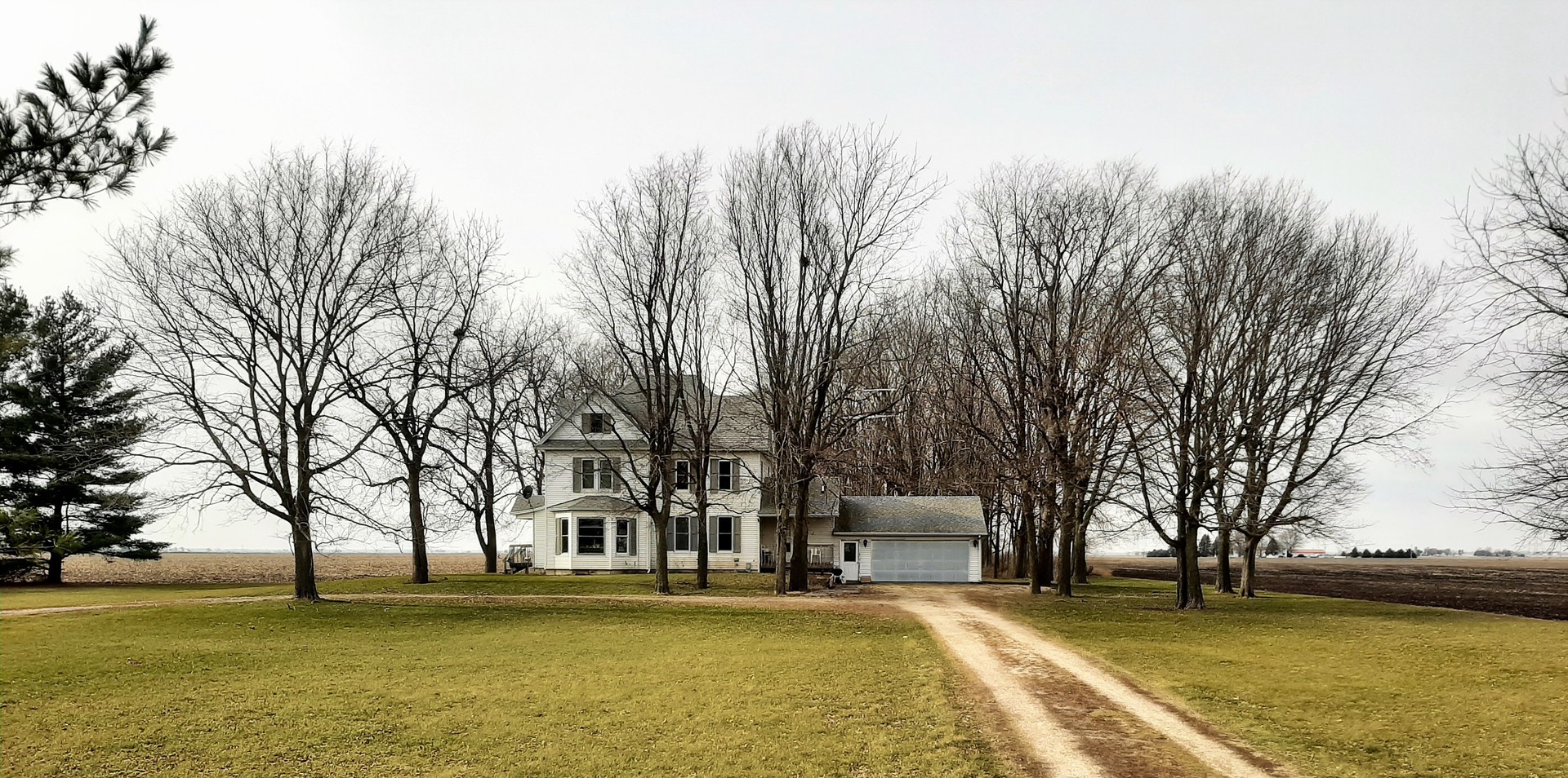1449 Town Line Road Steward, IL 60553 - Photo 1 of 32 a view of a swimming pool with a trees