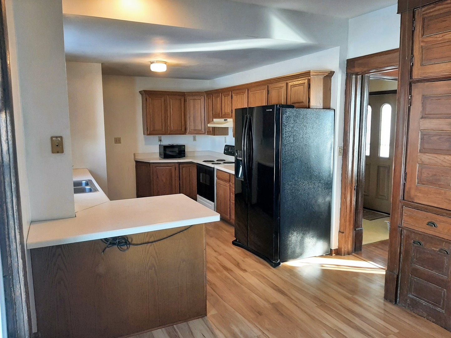 1449 Town Line Road Steward, IL 60553 - Photo 16 of 32 a kitchen with stainless steel appliances a refrigerator and a stove