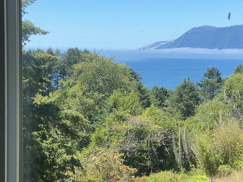 1050 Spring Road Shelter Cove, CA 95589 - Photo 2 of 42 a view of a lake with a mountain in the background