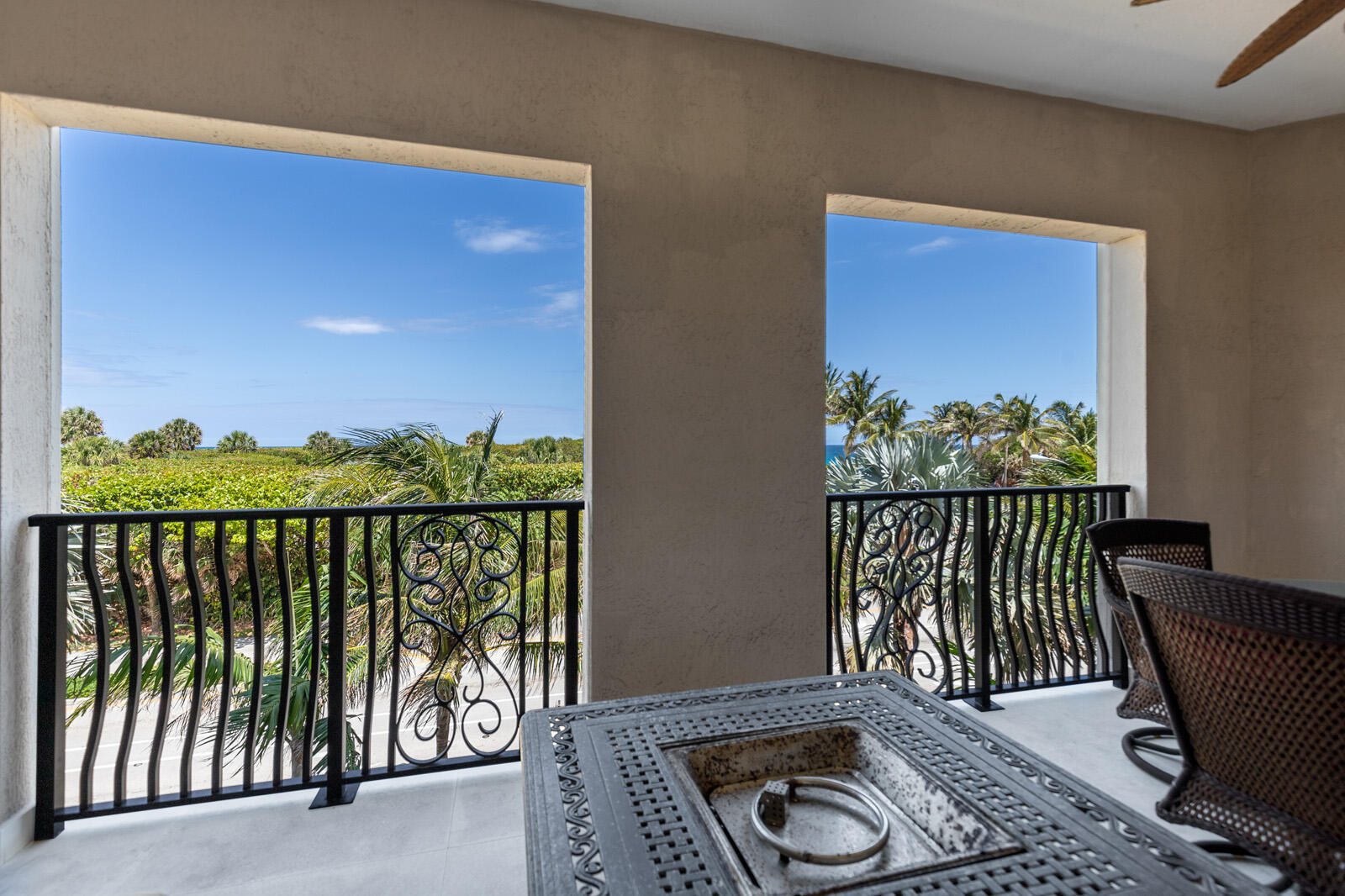 1 North Ocean Boulevard, Unit 305 Boca Raton, FL 33432 - Photo 26 of 27 a view of a balcony with furniture