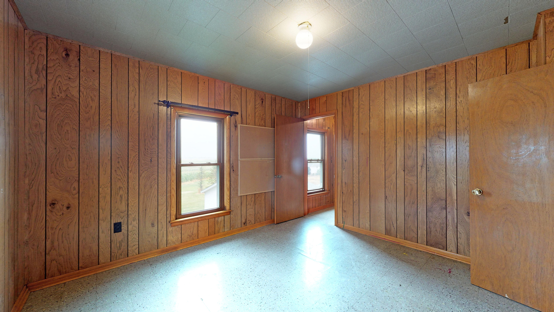 10909 Payne Road Marengo, IL 60152 - Photo 22 of 44 wooden floor in an empty room with a window