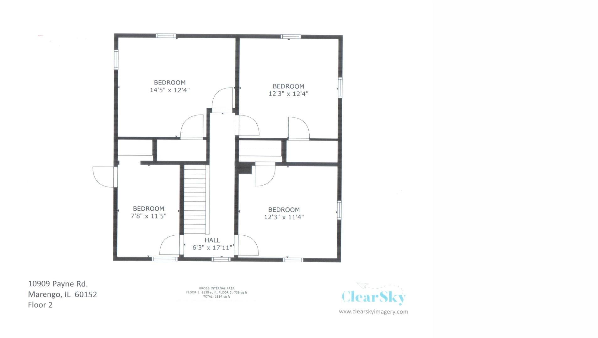 10909 Payne Road Marengo, IL 60152 - Photo 44 of 44 a picture of a floor plan