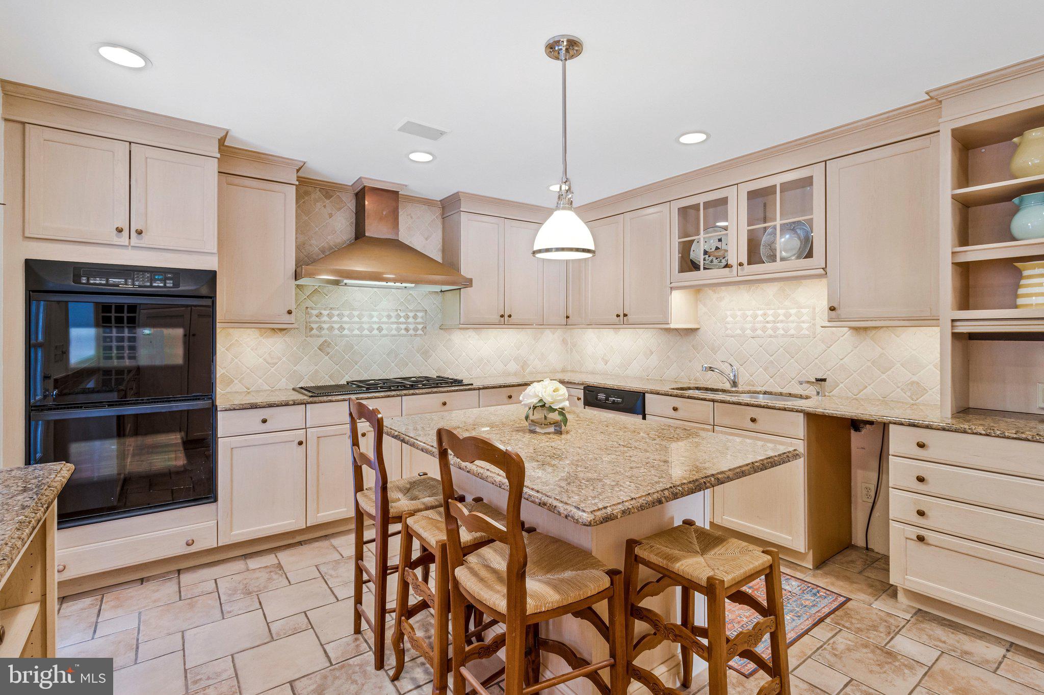 4512 Tournay Road Bethesda, MD 20816 - Photo 13 of 49 Double wall ovens, double sinks & gas cooktop