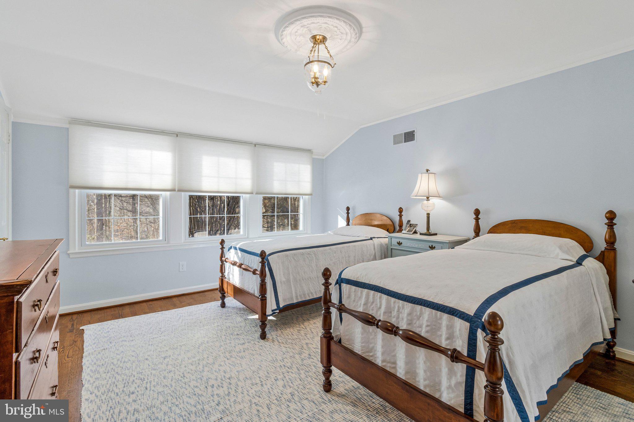 4512 Tournay Road Bethesda, MD 20816 - Photo 34 of 49 3 windows & light fixture in 2nd BR upstairs