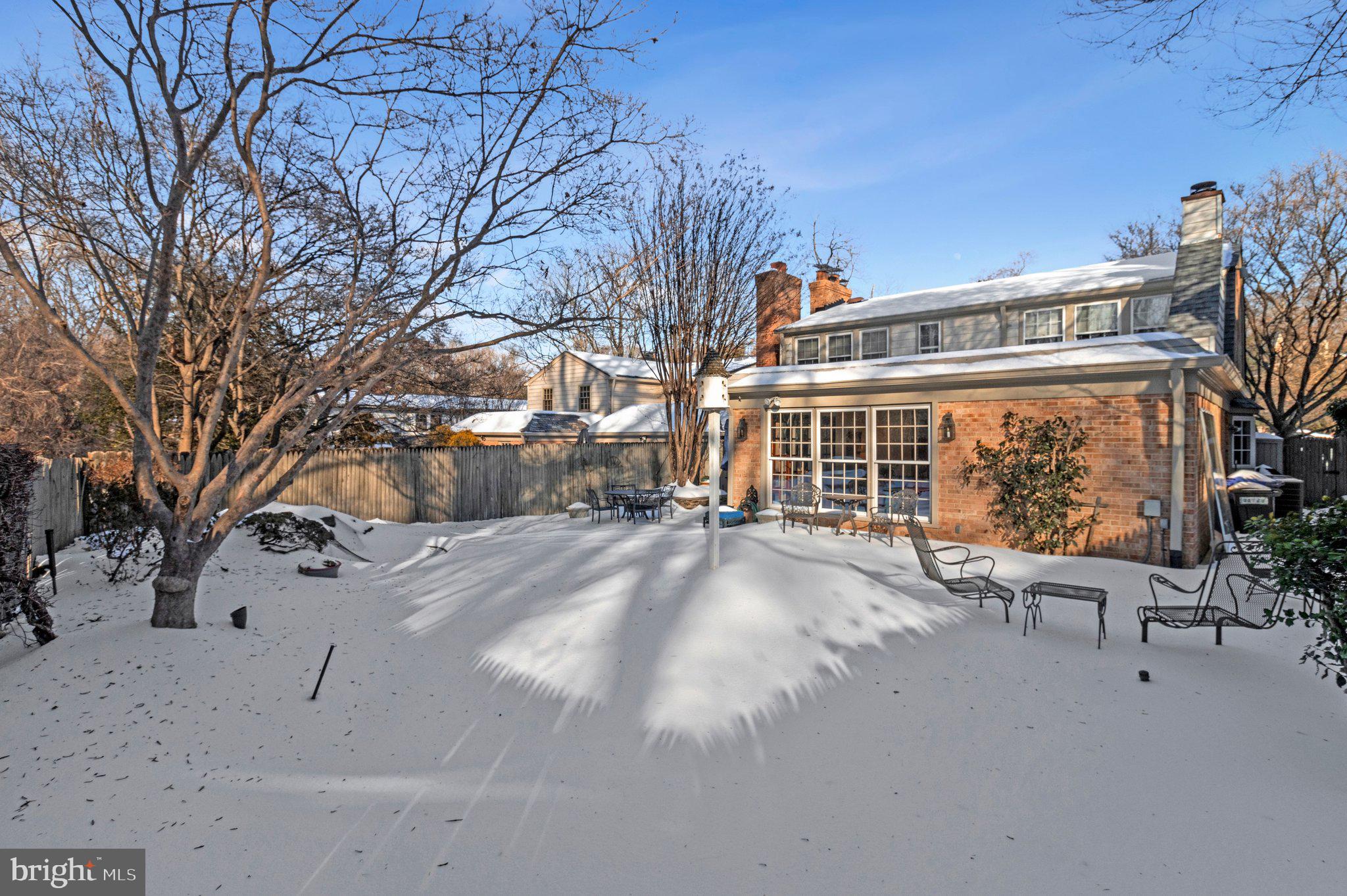 4512 Tournay Road Bethesda, MD 20816 - Photo 44 of 49 Private backyard