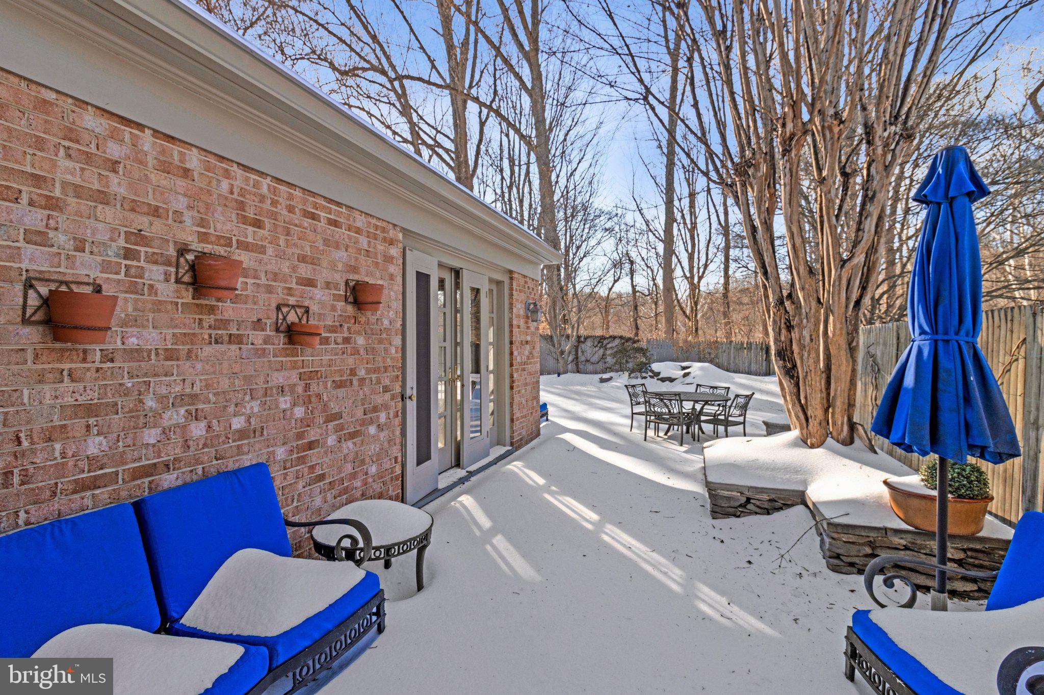 4512 Tournay Road Bethesda, MD 20816 - Photo 46 of 49 Backyard patio perfect space for grilling