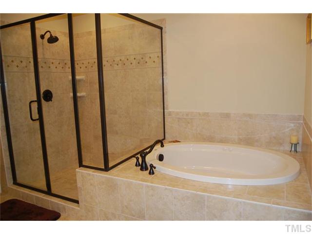 803 Running Brook Trail Raleigh, NC 27609 - Photo 10 of 21 Spa-like master bath with separate tub and shower!