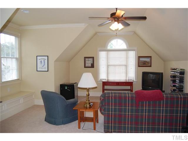 803 Running Brook Trail Raleigh, NC 27609 - Photo 17 of 21 Vaulted bonus room with great natural light!