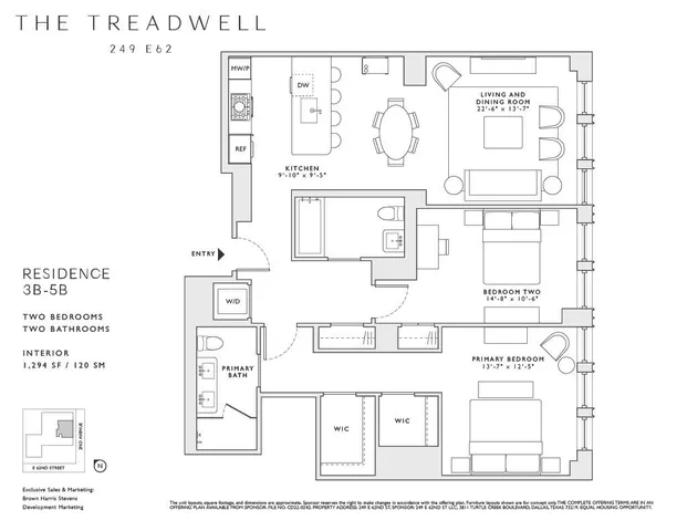 $2,548,000 | 249 East 62nd Street, Unit 3B | Lenox Hill