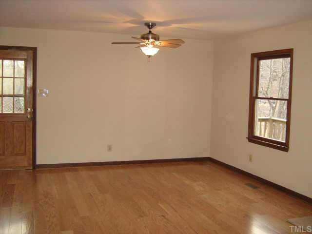 1108 Bahama Road Bahama, NC 27503 - Photo 4 of 10 DINING AREA HAS NEW HARDWOODS, FRESH PAINT & NEW CEILING FAN AND OPENS UP TO THE KITCHEN & GREAT ROOM WHICH IS PERFECT FOR FAMILY CONVERSATIONS. Other