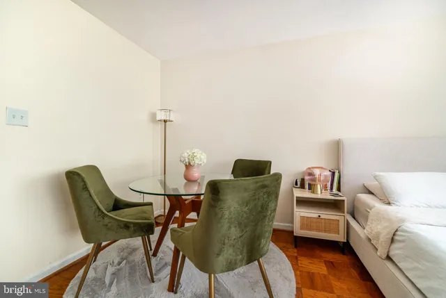a view of a swimming pool with a lounge chairs