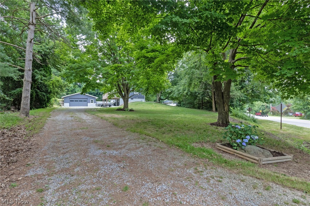 3833 Bellville North Road Bellville, OH 44813 - Photo 19 of 24 View of yard featuring a garage