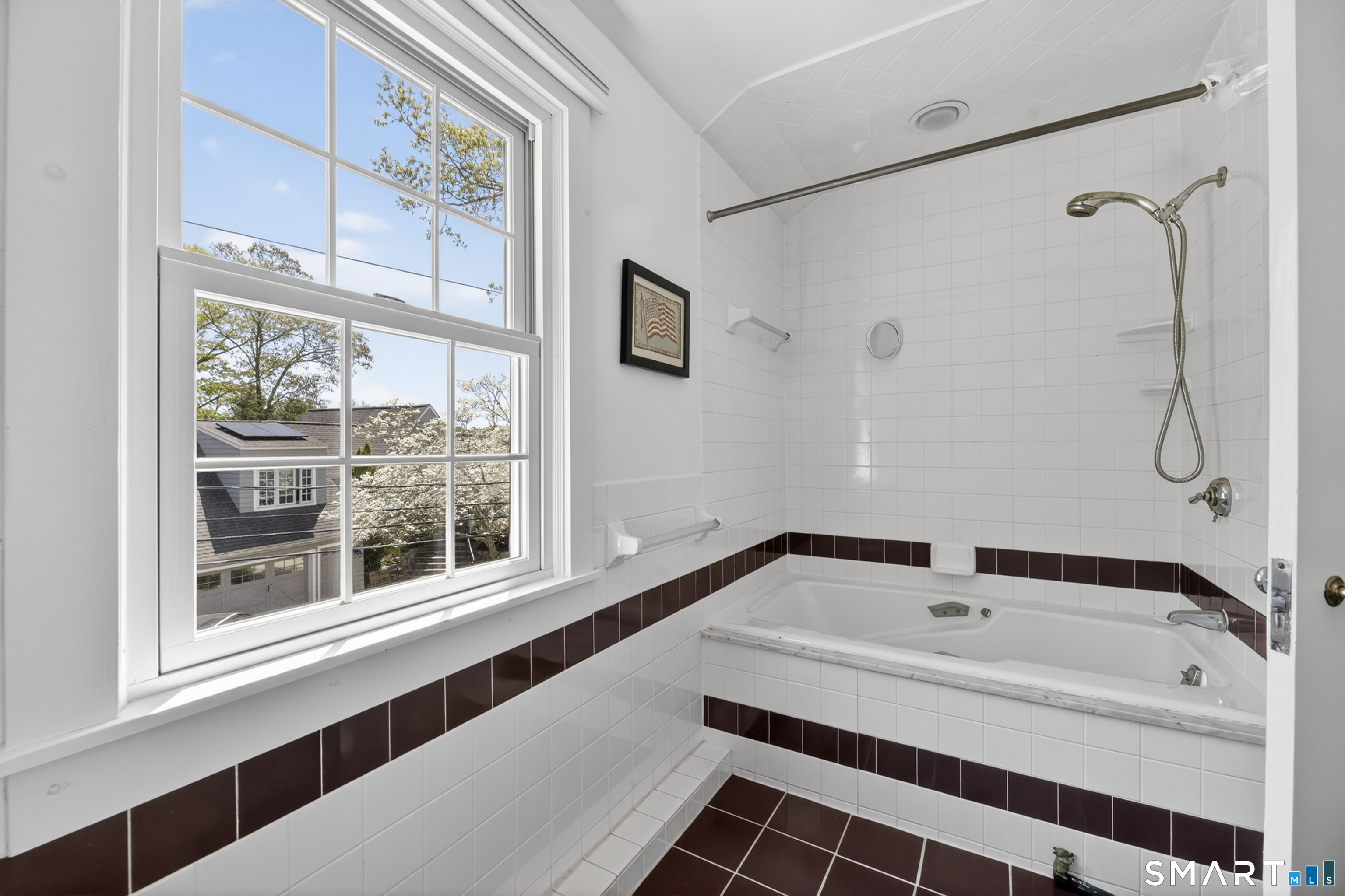 32 Money Point Road Stonington, CT 06355 - Photo 26 of 40 a bathroom with a bathtub and a shower