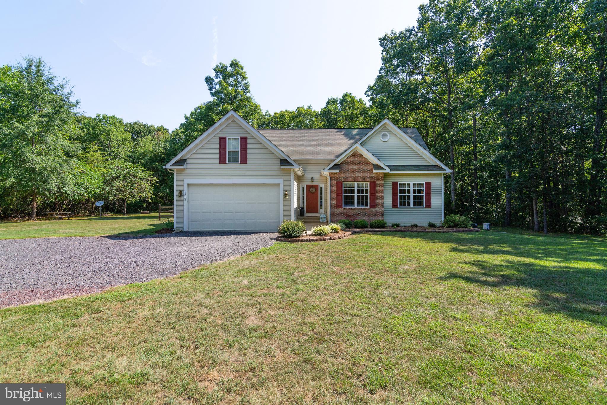 8289 Swan Woods Road Rhoadesville, VA 22542 - Photo 1 of 32 Charming Rambler - Front Exterior