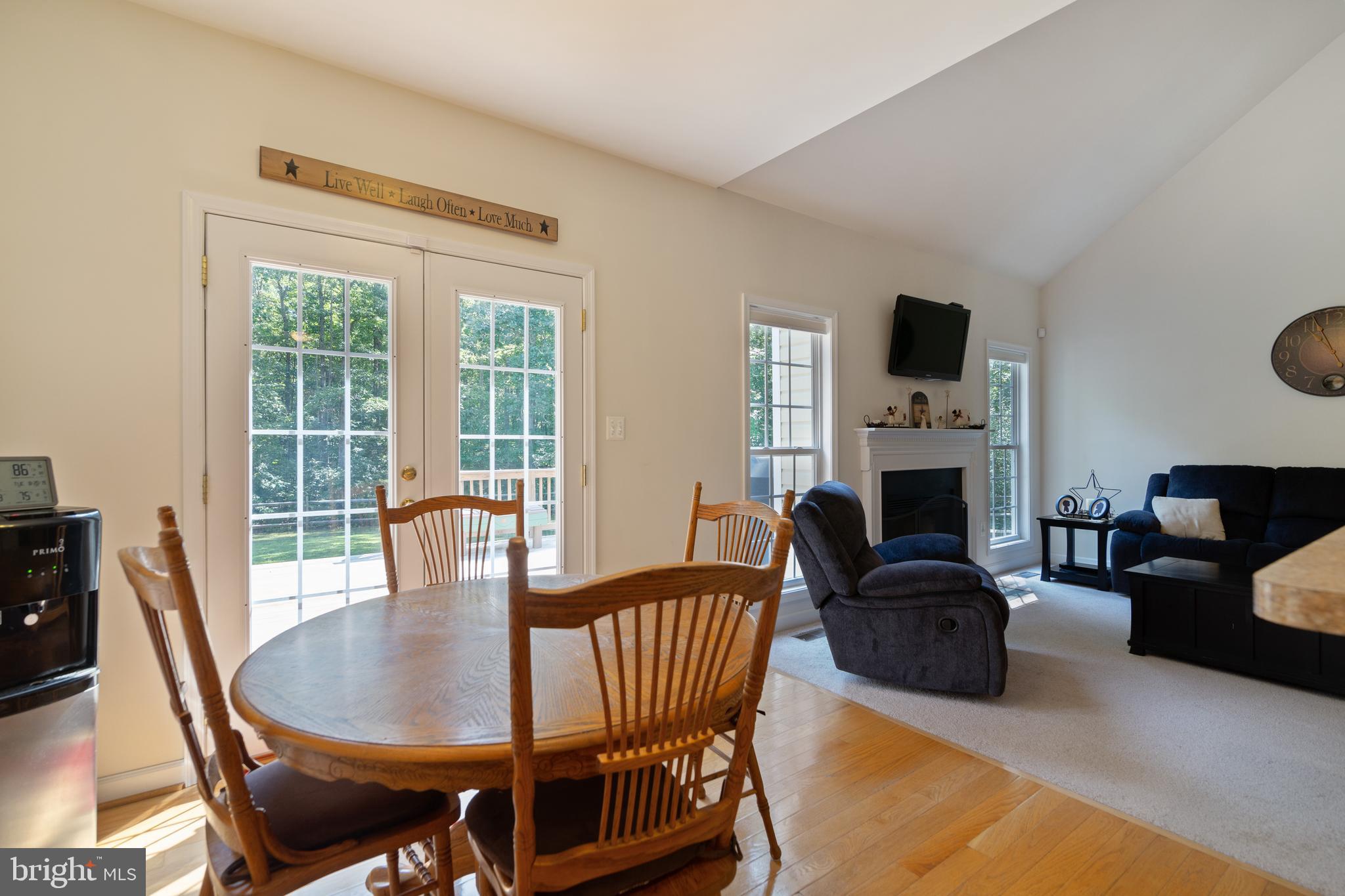 8289 Swan Woods Road Rhoadesville, VA 22542 - Photo 10 of 32 Dining Area open to Family Room