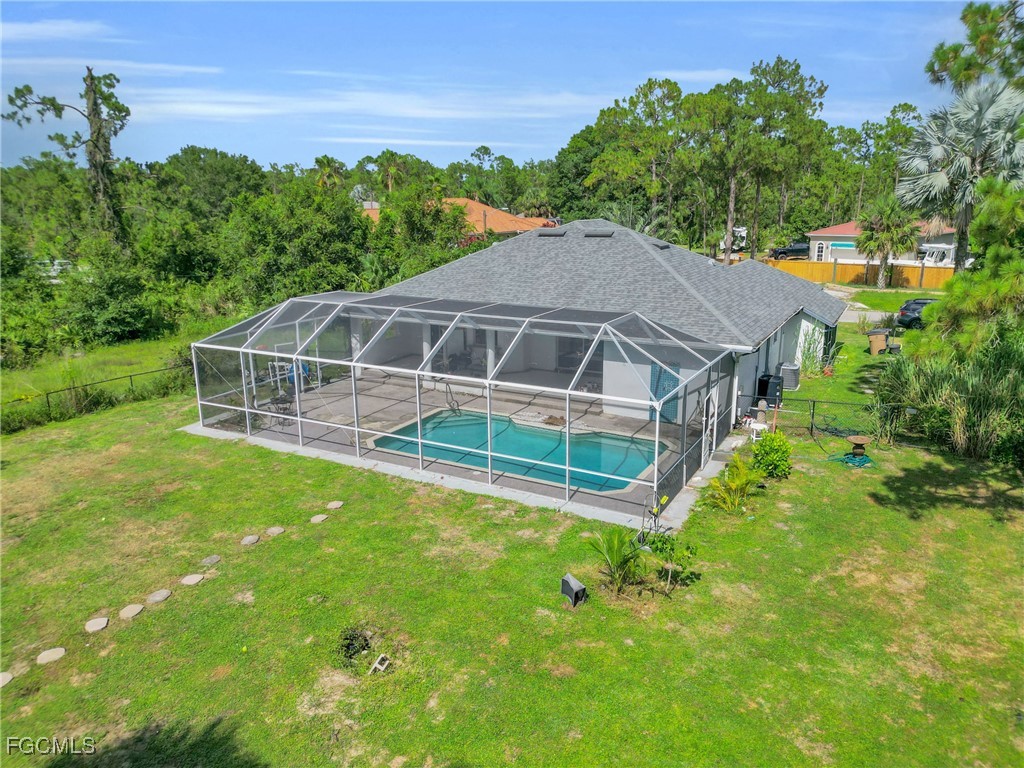 809 Hamilton Avenue Lehigh Acres, FL 33972 - Photo 17 of 25 an aerial view of a house
