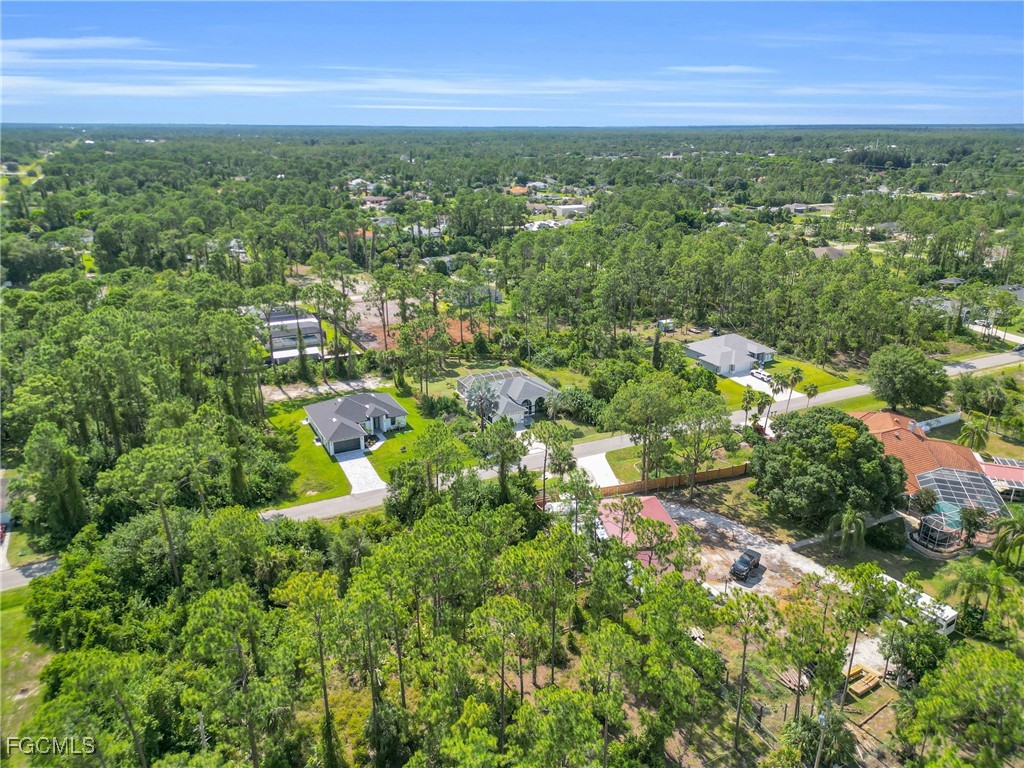 809 Hamilton Avenue Lehigh Acres, FL 33972 - Photo 22 of 25 an aerial view of residential houses with outdoor space and trees