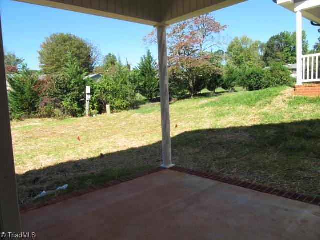 2022 Springwood Road Asheboro, NC 27205 - Photo 20 of 20 Covered Back Porch