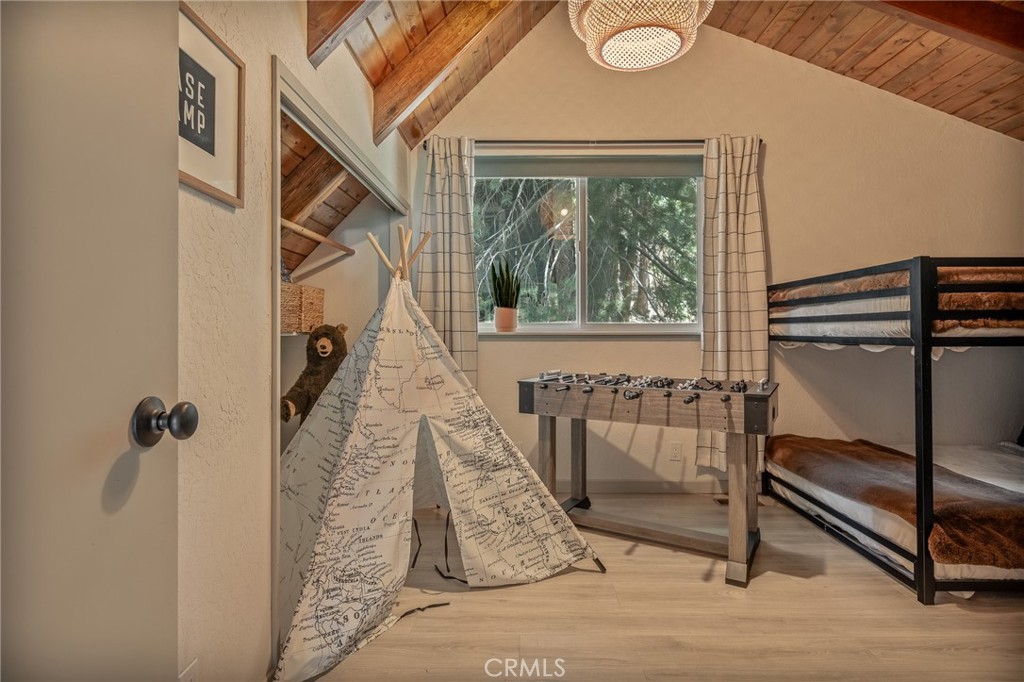 373 Summit Road Lake Arrowhead, CA 92352 - Photo 35 of 41 a view of a entryway door with wooden floor