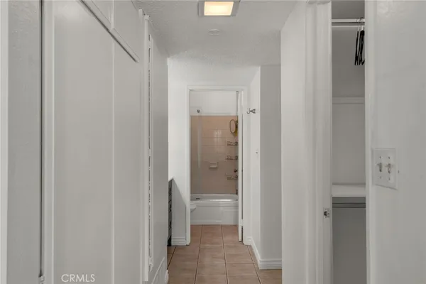 a view of a walk in closet