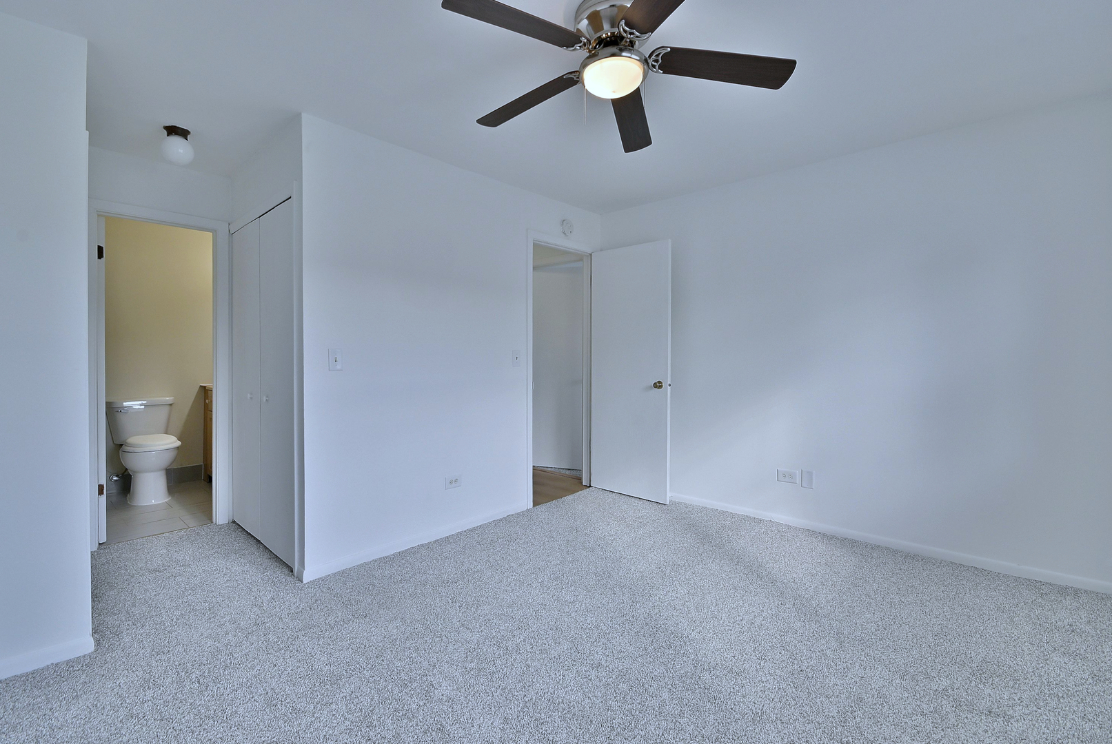 1395 Alpine Court, Unit C Hanover Park, IL 60133 - Photo 17 of 31 an empty room and a bathroom