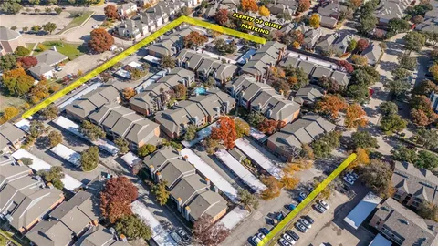 a view of a volley ball court