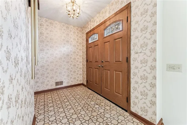 a view of an entryway