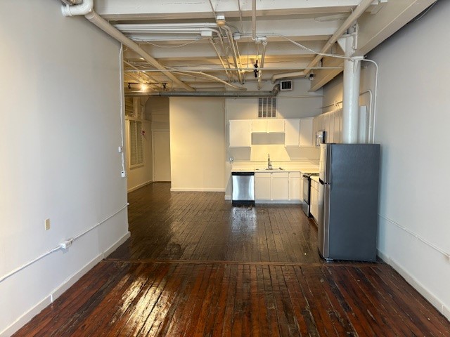 a view of a storage & utility room