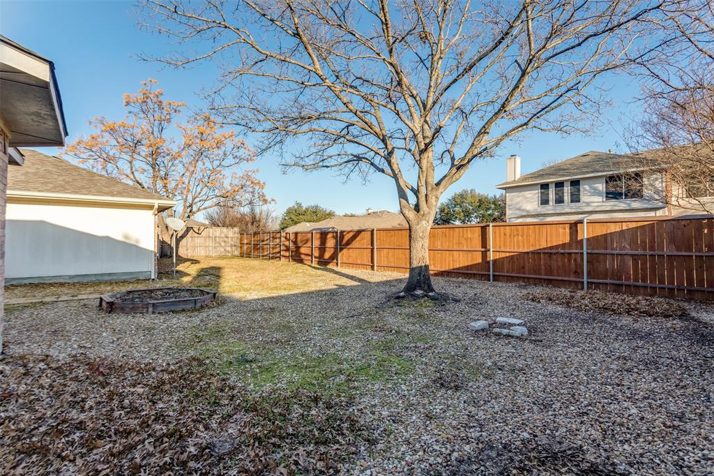 308 Glen Ridge Drive Murphy, TX 75094 - Photo 31 of 36 a view of a yard with a tree