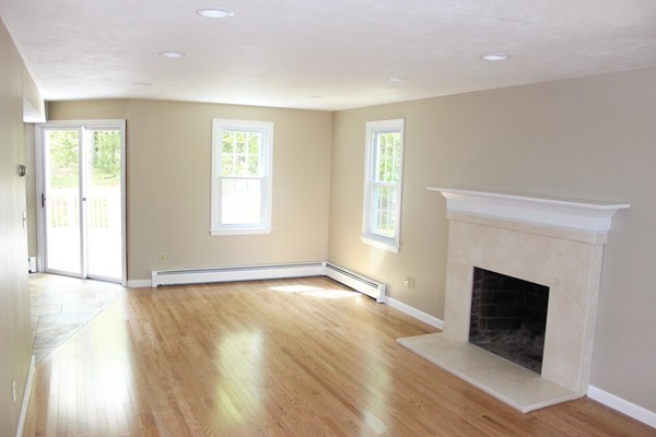24 Sycamore Drive Rutland, MA 01543 - Photo 9 of 30 a view of an empty room with wooden floor and a window