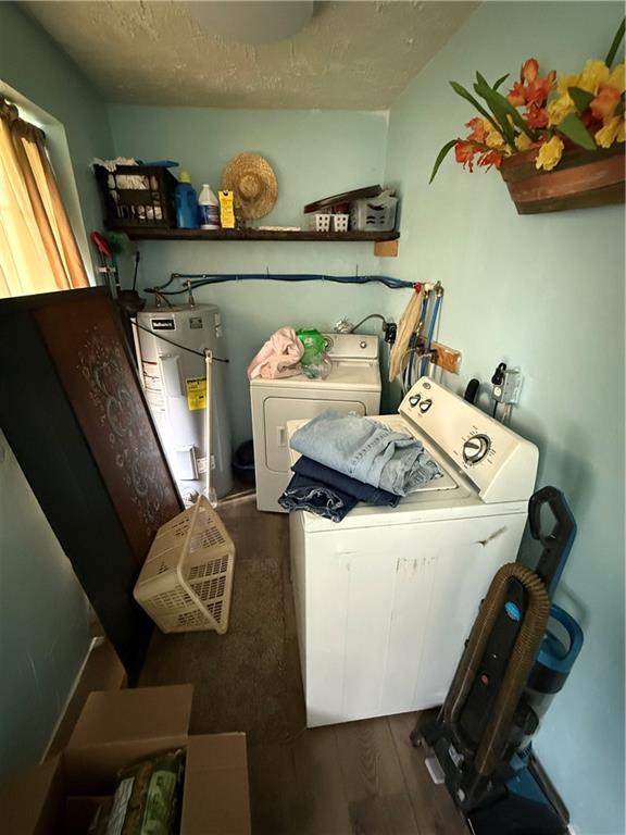 802 8th Street Mather, PA 15346 - Photo 23 of 27 a utility room with dryer and washer