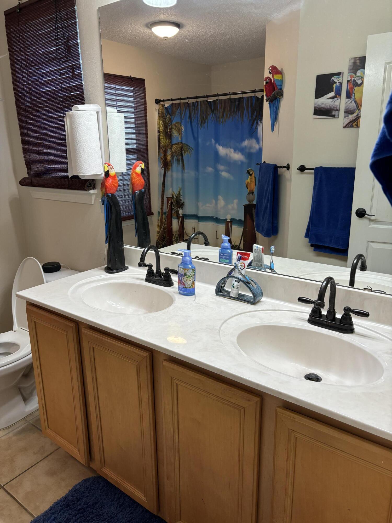 160 South Harborview Road Santa Rosa Beach, FL 32459 - Photo 10 of 20 a bathroom with a sink and a mirror