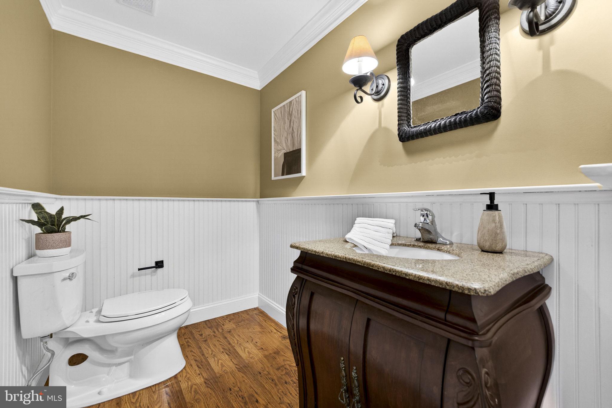 18654 Airmont Road Purcellville, VA 20132 - Photo 68 of 82 Half bath has rough-in for tub/shower behind wall